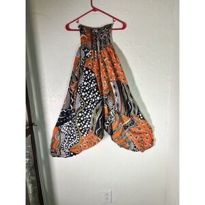 Womens Balloon Harem Pants Boho Slouchy Unique Pull On Boho